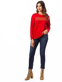 Jordache Drop Shoulder Logo Sweatshirt