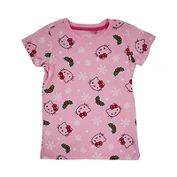 T-shirt Hello Kitty Be Merry pour fille