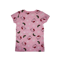 Girls Hello Kitty Be Merry T-Shirt