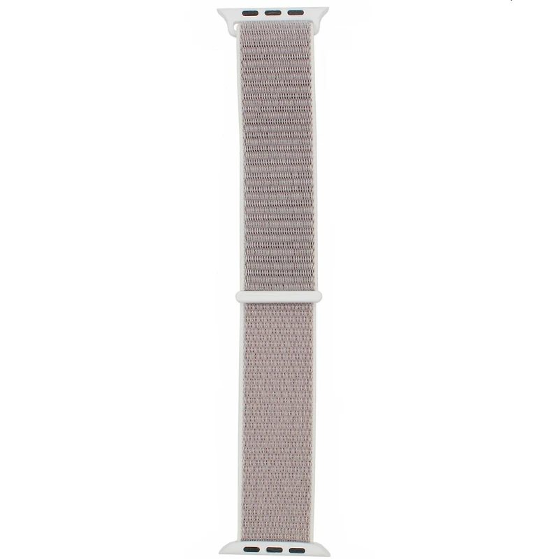 Grey Nylon Sport Loop  Lightweight, Breathable & Adjustable, Nylon Watch Strap