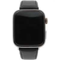 Bracelet Montre en Cuir Véritable Noir pour Apple Watch – Boucle Classique Bracelet de montre