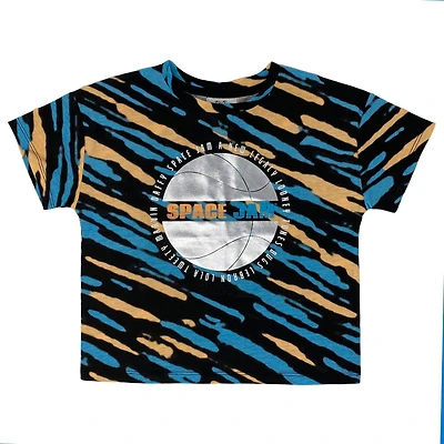 Space Jam Tee shirt ecourté à manche courte pour fille