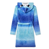 Robe de chambre à capuchon avec personnage George pour garçons