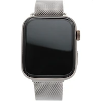 Bracelet Boucle Milanaise en Acier Inoxydable pour Apple Watch – Argent