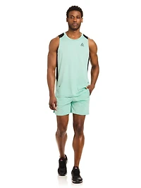 Short Reebok Trekker Hybrid Performance pour hommes, entrejambe de 15 cm