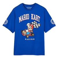 T-shirt à épaules tombantes Mario Kart pour hommes Tailles P-TG