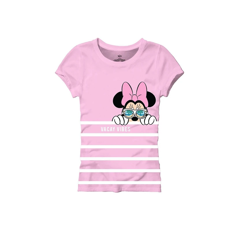 T-shirt Disney Minnie Vacay Vibes pour fille