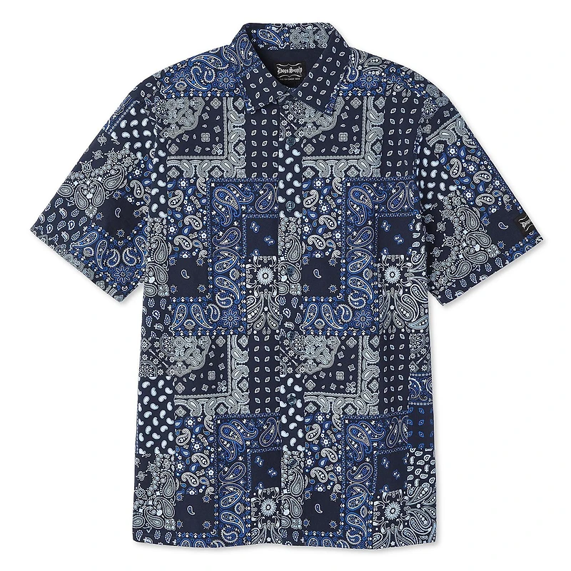 Chemise bandana Dogg Supply pour hommes Tailles P-TTG