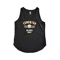 Débardeur Edmonton secondaire strié NHL pour femme