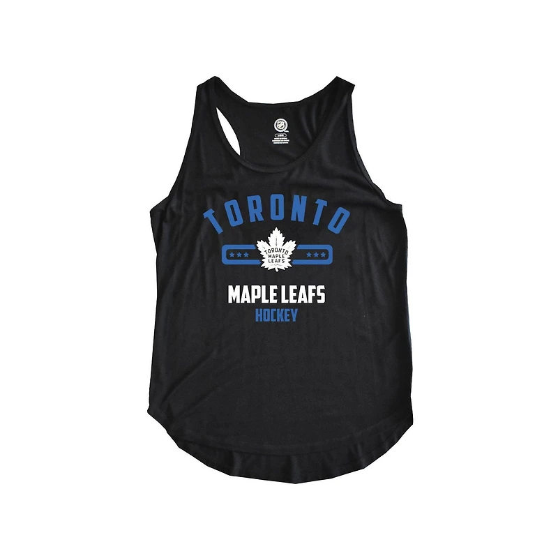 Ladies NHL Striated Secondary Toronto Tank Top, Sizes: XS-XL