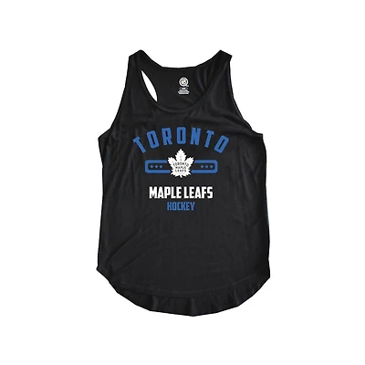 Ladies NHL Striated Secondary Toronto Tank Top, Sizes: XS-XL