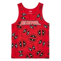 Marvel Men's Deadpool Tank, Sizes S-XL