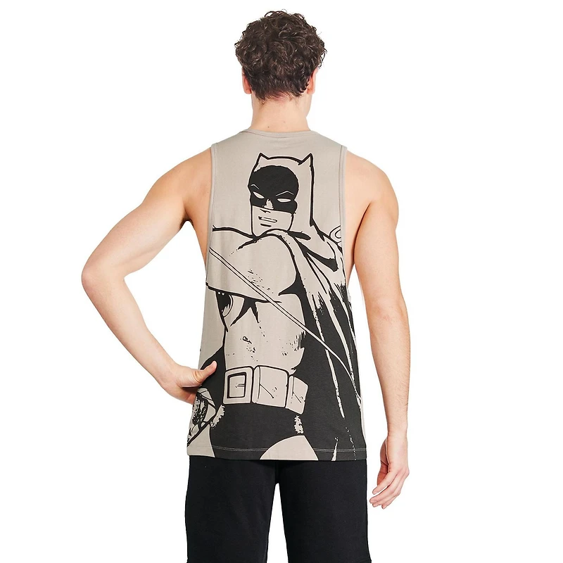 T-shirt de musculation Batman DC pour hommes Tailles P-TG