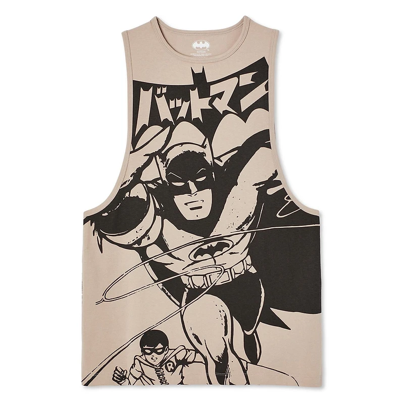 T-shirt de musculation Batman DC pour hommes Tailles P-TG