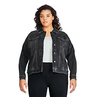 Veste en jean George Plus pour femmes Tailles 1X-4X