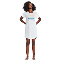 Chemise de nuit à encolure ras du cou George pour femmes