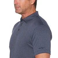Polo manches courtes Jacquard Heather Ben Hogan Performance pour Homme