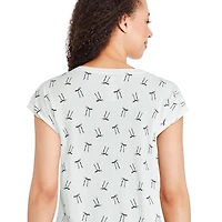 Chemise de nuit à encolure en V George pour femmes