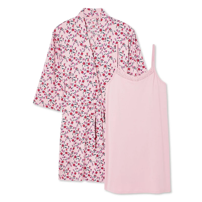 George Women's Sleep Chemise 2-Piece Set