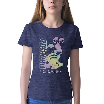 Pokemon T-Shirt à manches courtes pour fille