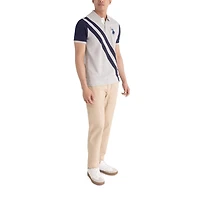 U.S. Polo Assn. Polo Piqué Color Block Pour Hommes