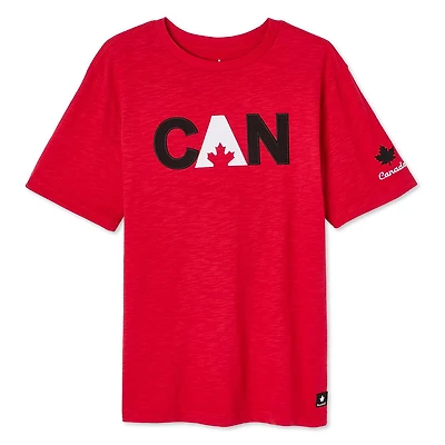 T-shirt avec imprimé graphique Canadiana collection non genrée pour enfants