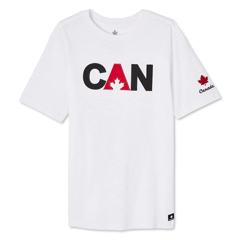 T-shirt avec imprimé graphique Canadiana collection non genrée pour enfants