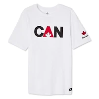 T-shirt avec imprimé graphique Canadiana collection non genrée pour enfants