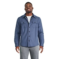 Veste-chemise en flanelle George pour hommes