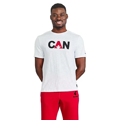 T-shirt avec imprimé graphique Canadiana collection non genrée pour adultes