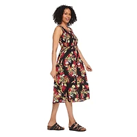 Iyla Women's Smocked Sleeveless Dress