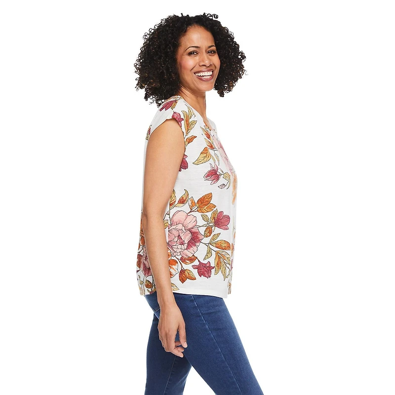 T-shirt en lin Iyla pour femmes