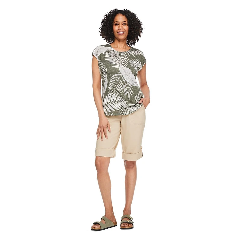 Iyla Women's Linen Tee