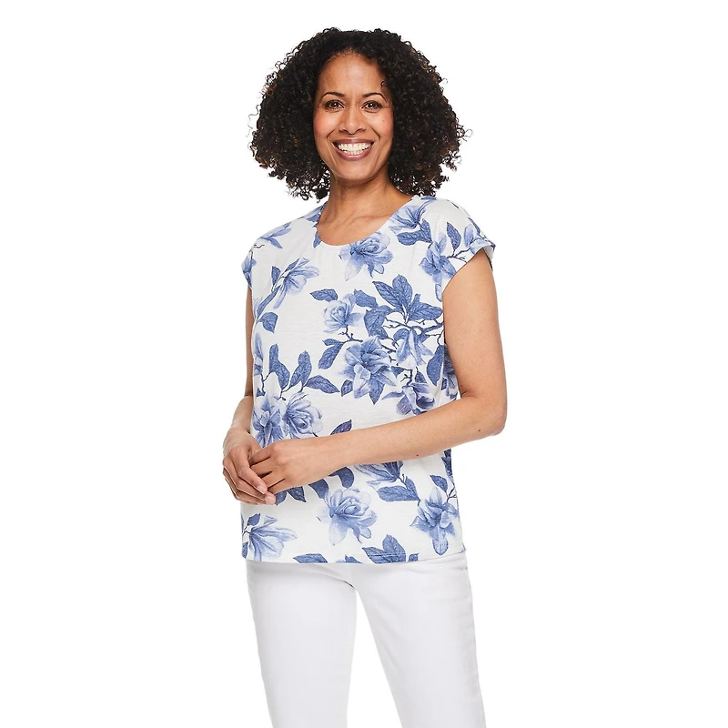 T-shirt en lin Iyla pour femmes