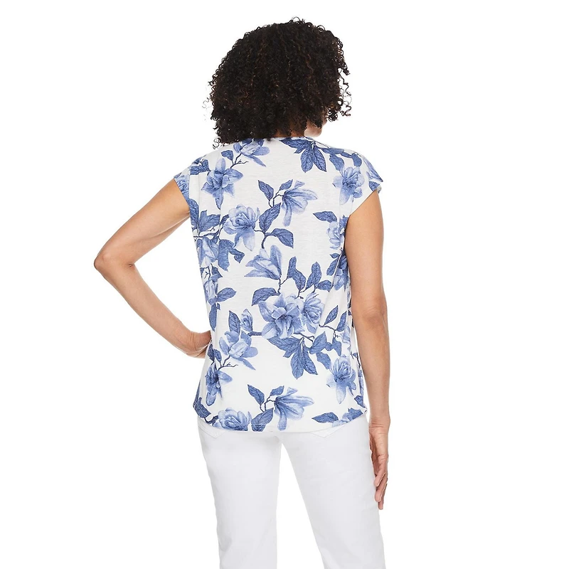 T-shirt en lin Iyla pour femmes