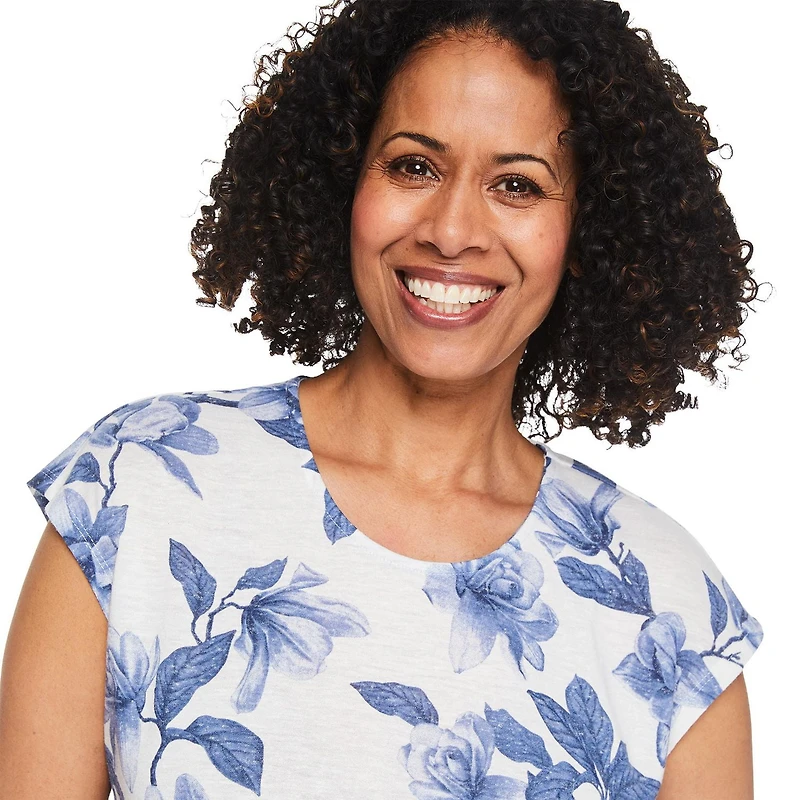 T-shirt en lin Iyla pour femmes