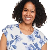 T-shirt en lin Iyla pour femmes
