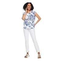 T-shirt en lin Iyla pour femmes