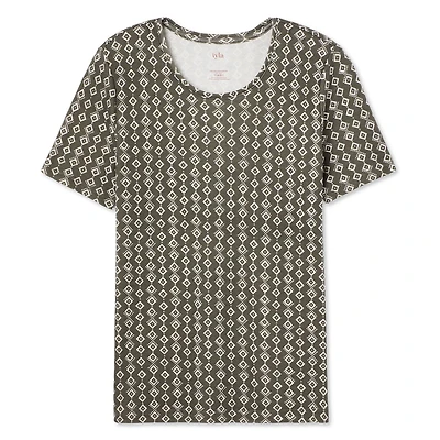 Haut en tricot interlock Iyla pour femmes Tailles P-TTG