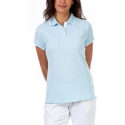 U.S. POLO ASSN Women's Polka Dot Polo