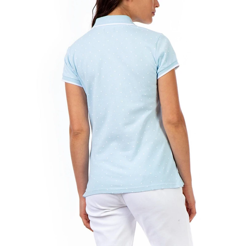U.S. POLO ASSN Women's Polka Dot Polo