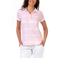 U.S. POLO ASSN Women's Tie Dye Polo