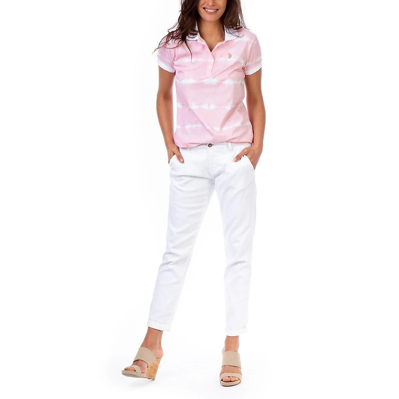 U.S. POLO ASSN Women's Tie Dye Polo