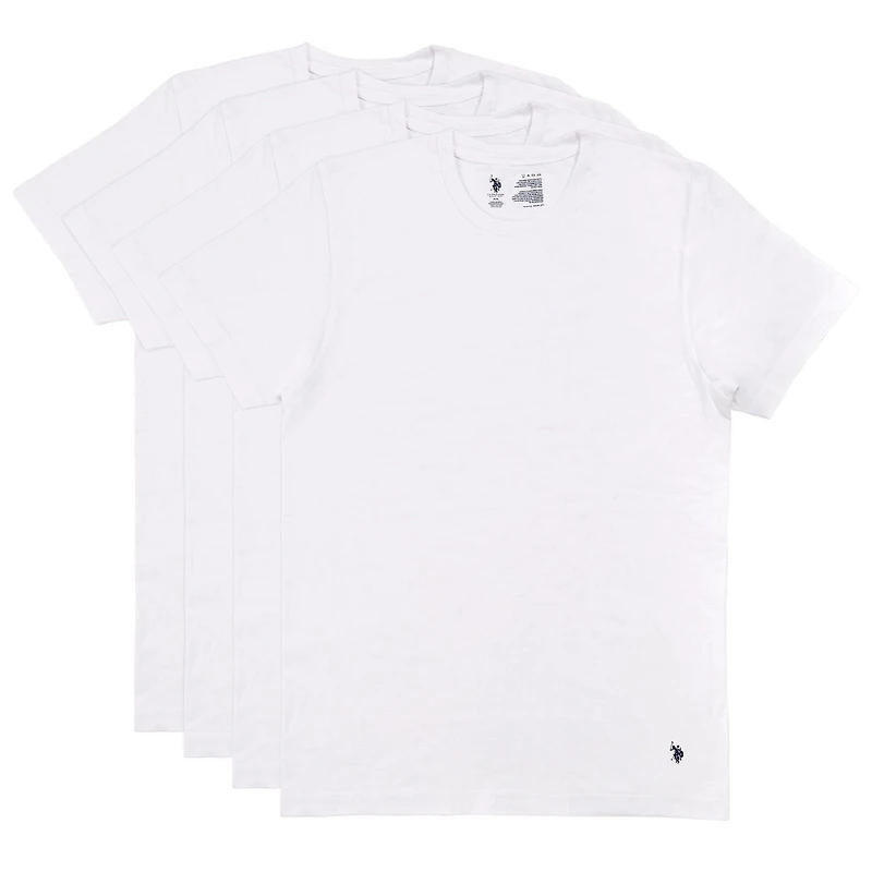 U.S. POLO ASSN. 4 Pack Crew Tees