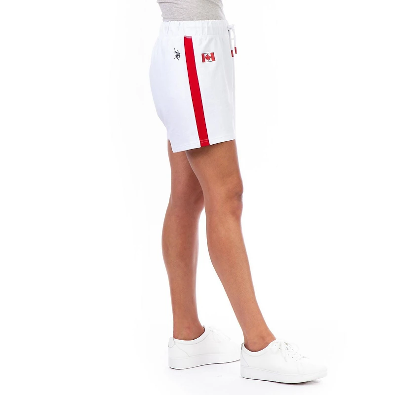 Short de fête du Canada pour femmes de l'USPA