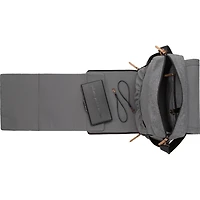 Petunia Pickle Bottom Boxy Backpack Sac à couches en noir graphite - Sac à dos à langer - Compartiments isolés