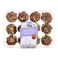 two-bite® Chocolate Cupcakes, 284 g, 12ct