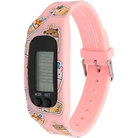 Kids’ Digital Pedometer Watch – Fun Silicone Strap with Cute Characters