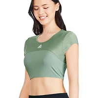 Rashguard À Manches Courtes Reebok Pour Femmes