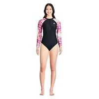 Reebok Long Sleeve Zip Up Rashguard